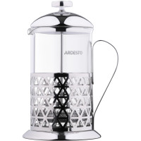 ARDESTO Френч-прес Gemini Fasano, 600 мл, нержавіюча сталь, скло