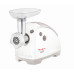 М'ясорубка Moulinex, 2000Вт, 2.6кг/хв, 2 решітки, насадка для ковбас, кеббе, томатів, 5 терок, пластик, біло-сірий М'ясорубка Moulinex, 2000Вт, 2.6кг/хв, 2 решітки, насадка для ковбас, кеббе, томатів, 5 терок, пластик, біло-сірий
