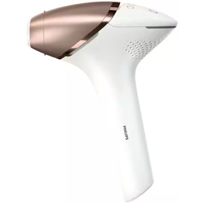 Фотоепілятор Philips Lumea IPL 9900 Series, акумуляторний , кіл-ть спалах.-450000, 2-4 см2, насадок-3, футляр, біло-золотий Фотоепілятор Philips Lumea IPL 9900 Series, акумуляторний , кіл-ть спалах.-450000, 2-4 см2, насадок-3, футляр, біло-золотий