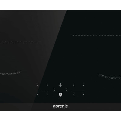 Варильна поверхня Gorenje індукційна, 60см, Bridge, TouchControl, чорний
