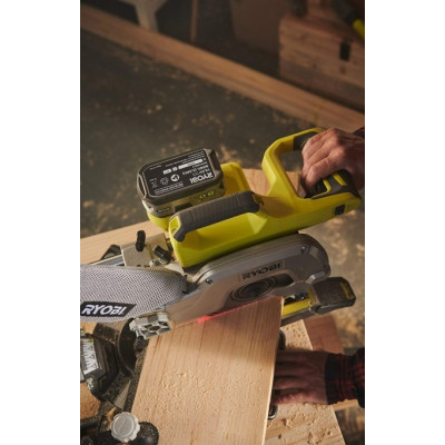 Ryobi Пила торцювальна акумуляторна ONE+ R18MS216-0 18В диск 216мм лазер 14.4кг без АКБ та ЗП