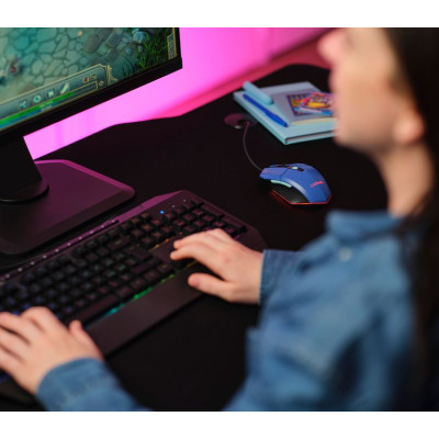 Trust Миша GXT 109 FELOX RGB Blue