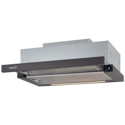 Cata Витяжка телескопічна, 60см, 1000м3г, TFH 6630 BK, чорний Cata Витяжка телескопічна, 60см, 1000м3г, TFH 6630 BK, чорний