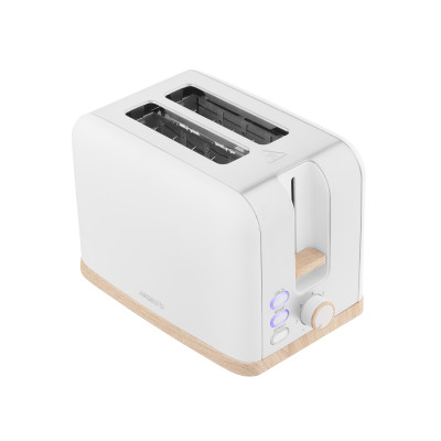 ARDESTO Тостер T-F420WWD, 800Вт, метал, 2 слоти, білий ARDESTO Тостер T-F420WWD, 800Вт, метал, 2 слоти, білий