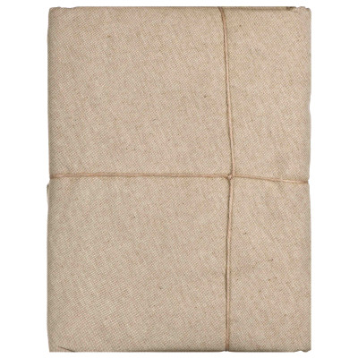 Скатертина ARDESTO Oliver, 120х136см, 100% бавовна, шоколад