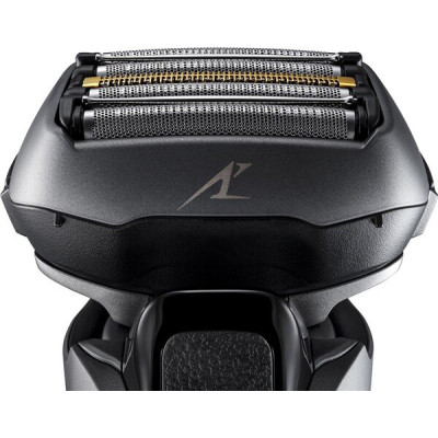 Бритва електр. Panasonic сіткова, 14000 об/хв,  бритв.головок-5, Li-Ion, сух.+волог., тример, чохол,Док-ст., чорний