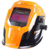 Маска зварювальника хамелеон Tekhmann WH-500Т 1/25000сек вікно 92х42мм до 16 DIN фотоелектрична панель 0.48кг Маска зварювальника хамелеон Tekhmann WH-500Т 1/25000сек вікно 92х42мм до 16 DIN фотоелектрична панель 0.48кг