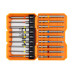 Біти Neo tools SL,PH,PZ,H,TX, 75мм, сталь S2, кейс набір 18шт