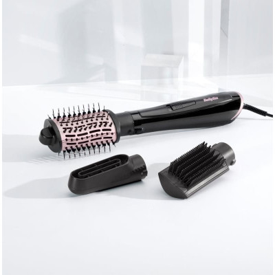 Фен-щітка Babyliss Style Smooth, 1000Вт, 2 режими, іоніз-я, хол. обдув, кераміка, чорний Фен-щітка Babyliss Style Smooth, 1000Вт, 2 режими, іоніз-я, хол. обдув, кераміка, чорний