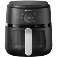 Philips Мультипіч Ovi digital, 1500Вт, чаша-4.2л, сенсорне керування, 13 авто. програм, віконце, пластик, чорний