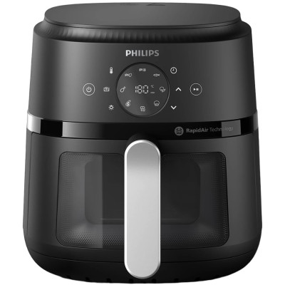 Philips Мультипіч Ovi digital, 1500Вт, чаша-4.2л, сенсорне керування, 13 авто. програм, віконце, пластик, чорний Philips Мультипіч Ovi digital, 1500Вт, чаша-4.2л, сенсорне керування, 13 авто. програм, віконце, пластик, чорний