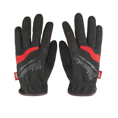 Рукавички робочіMilwaukee Free-Flex, поліуретан/спандекс/поліестер, р.11/XXL, чорні Рукавички робочіMilwaukee Free-Flex, поліуретан/спандекс/поліестер, р.11/XXL, чорні