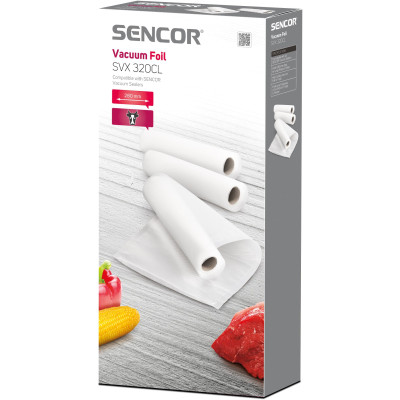 Sencor Вакуумна плівка для всіх вакууматорів, 28 см Sencor Вакуумна плівка для всіх вакууматорів, 28 см