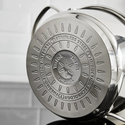 Каструля Tefal Minis, з кришкою,1.5 л, нержавіюча сталь, скло