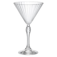 Набір келихів для мартіні Bormioli Rocco America '20s, 245мл, h180мм, 6шт, скло, прозорий