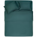 Простирадло ARDESTO Mix&Match Premium, 180х240см, 100% бавовна, сатин, зелений