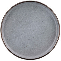 Тарілка десертна ARDESTO Fasano, 19.6см, кераміка, сірий