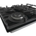 Варильна поверхня Gorenje газова на склі, 60см, чавун, чорний Варильна поверхня Gorenje газова на склі, 60см, чавун, чорний
