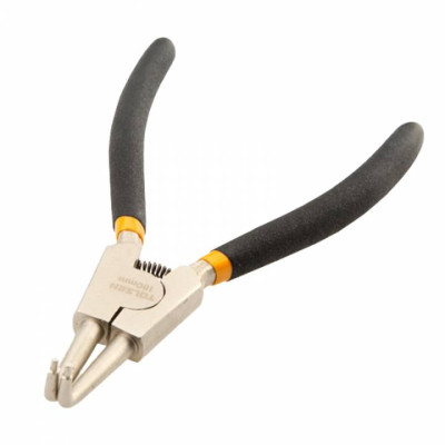 Щипці для стопорних кілець Tolsen, вигнуті, 19-60мм, 160мм