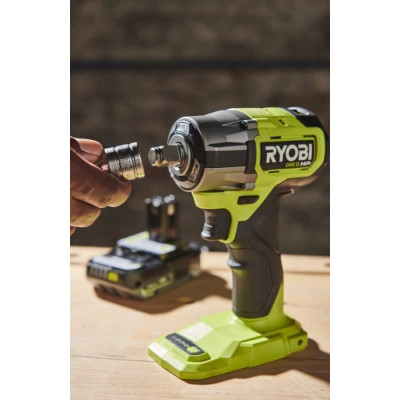 Гайковерт ударний акумуляторний Ryobi ONE+ HP RIW18C-0 18В 2800об·хв 450Нм 1/2 Гайковерт ударний акумуляторний Ryobi ONE+ HP RIW18C-0 18В 2800об·хв 450Нм 1/2