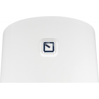 Водонагрівач електр. Ariston круглий BLU1 R PL DRY, 80л, 1,5кВт, сухий тен, мех. кер-ння, C, Італія, білий