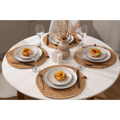 Килимок сервірувальний ARDESTO, 38см, соломка, паперовий шпагат