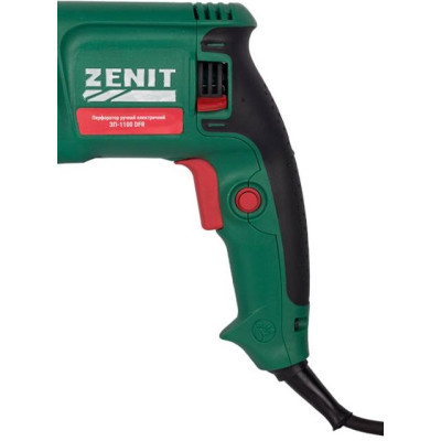 Перфоратор Зеніт ЗП-1100 DFR SDS-Plus+ШЗП 1100Вт 2.8Дж 3.4кг кейс Перфоратор Зеніт ЗП-1100 DFR SDS-Plus+ШЗП 1100Вт 2.8Дж 3.4кг кейс