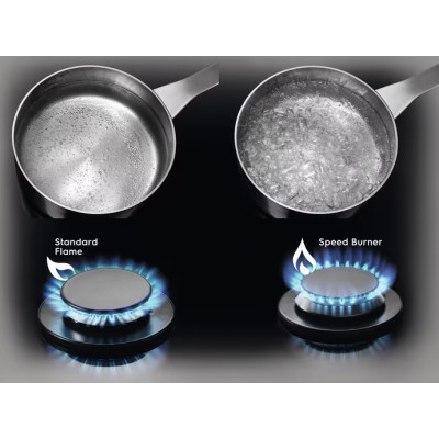 Варильна поверхня Electrolux газова, 75см, чавун, нерж