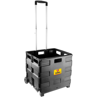 Візок вантажний TOPEX універсальний, складаний, ящик 37x42см, до 35кг Візок вантажний TOPEX універсальний, складаний, ящик 37x42см, до 35кг
