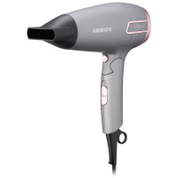 Фен ARDESTO Pink Touch, 2000Вт, 2 швидкості, 2 темп.режими, складана ручка, сірий+рожевий