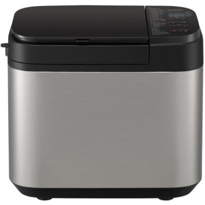 Хлібопічка Panasonic 550Вт, програм-30, макс.ваг -1.25кг, форма-прямокутник, метал, чорний