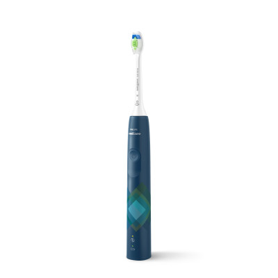 Щітка зубна електр. Philips, Sonicare 4100 Series, 31т. колив/хв, насадок-1, синій