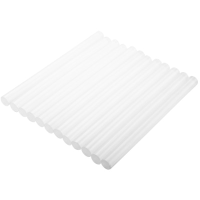 Стрижні клейові TOPEX, 11х250мм, прозорий, 12шт