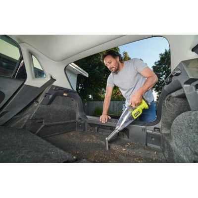 Пылесос аккумуляторный ручной Ryobi ONE+ RHV18-0 18В 34Вт 6.5кПа контейнер 0.6л HEPA11 0.95кг без АКБ та ЗУ