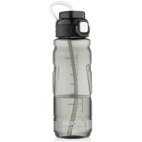 Пляшка для води ARDESTO Sport 1000мл, пластик, чорний
