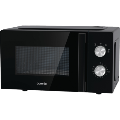 Мікрохвильова піч Gorenje, 17л, мех. керув., 700Вт, чорний