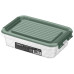 Контейнер для зберігання харчових продуктів ARDESTO Fresh 0.52л, пластик, прямокутна, зелений