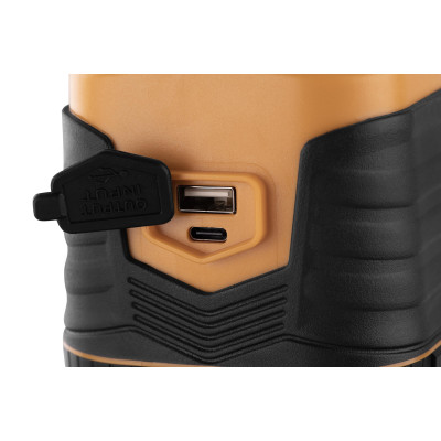 Ліхтар кемпінговий акумуляторний 2E PLBL1844 USB-C 4400мА·год 1000лм 10Вт 4 режими освітлення функція Power Bank IP44 0.49кг