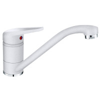 Змішувач для кухні Franke Novara Plus, довж.виливу - 251мм, поворотний, 1важіль, білий Змішувач для кухні Franke Novara Plus, довж.виливу - 251мм, поворотний, 1важіль, білий