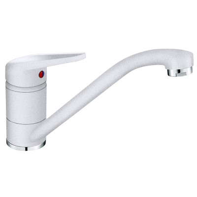 Змішувач для кухні Franke Novara Plus, довж.виливу - 251мм, поворотний, 1важіль, білий Змішувач для кухні Franke Novara Plus, довж.виливу - 251мм, поворотний, 1важіль, білий