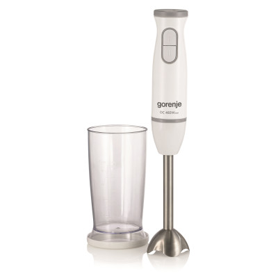Блендер Gorenje погружной 560Вт, 2в1, чаша-500мл, белый (HBC561QW) Блендер Gorenje погружной 560Вт, 2в1, чаша-500мл, белый (HBC561QW)