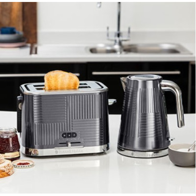 Електрочайник Russell Hobbs Geo Steel, 1.7л, метал, чорний Електрочайник Russell Hobbs Geo Steel, 1.7л, метал, чорний
