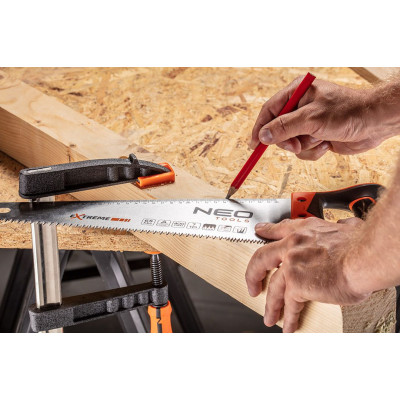 Ножівка по дереву Neo Tools, 400мм, 7TPI