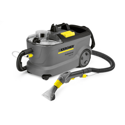Пилосос професійний миючий Karcher Puzzi 10/1 1250Вт 254мБар контейнер 10/9л 10.5кг (1.100-131.0)