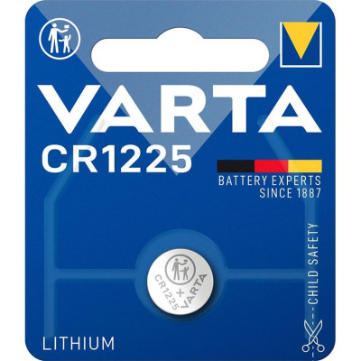 Батарейка Varta літієва CR1225 блістер, 1 шт