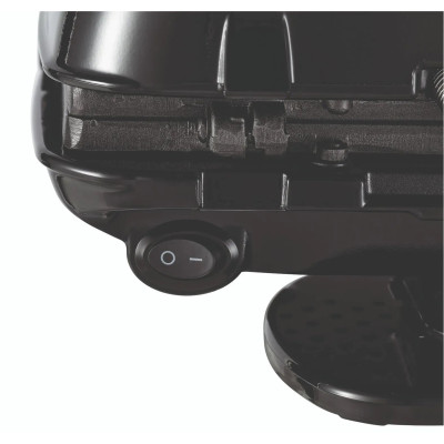 Сендвічмейкер Tefal Croc Time 700Вт, 1 пластина-гриль, корпус-пластик, чорно-сріблястий