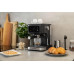 Кавоварка Gorenje ріжкова 1.5л, мелена, ручний капучинатор, чорний