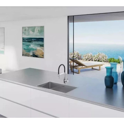 Мийка кухонна Franke Maris, нерж.сталь, прямокутник, без крила, 740х440х180мм, чаша - 1, монтаж під стільницю, MRX 110-70, нерж Мийка кухонна Franke Maris, нерж.сталь, прямокутник, без крила, 740х440х180мм, чаша - 1, монтаж під стільницю, MRX 110-70, нерж