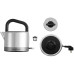 Електрочайник Russell Hobbs Distinctions Titanium, 1.5л, Strix, метал, сріблясто-мідний