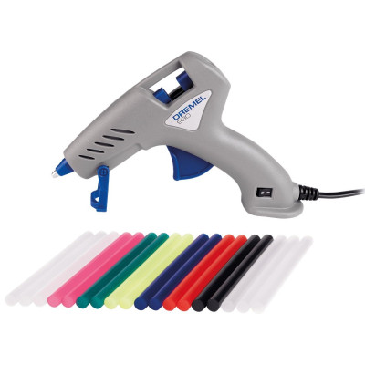 Пістолет клейовий Dremel GlueGun 930 стрижні 7мм 105-165° 0.2кг